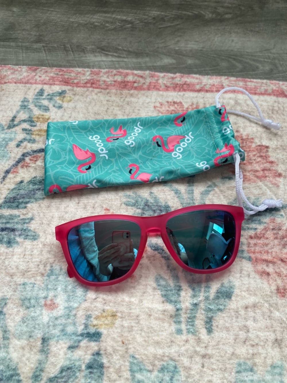 Pink Goodr Sunglasses